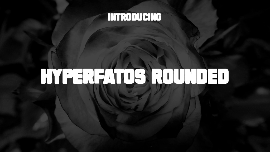 HyperFatos Rounded Font Sample Images  1