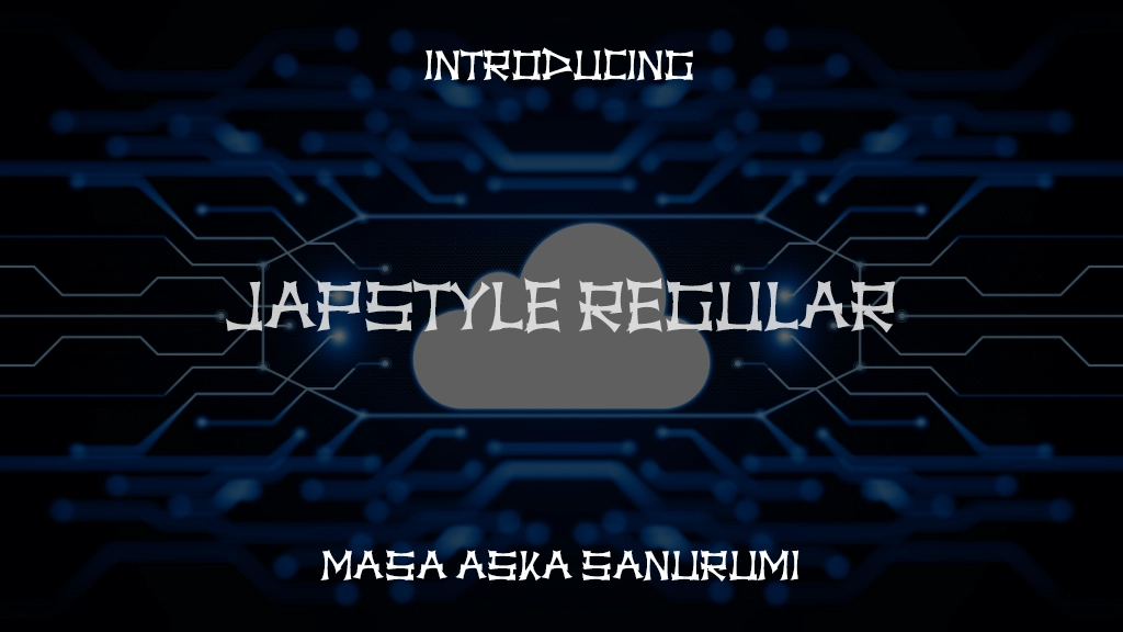 Japstyle Regular Font Sample Images  1