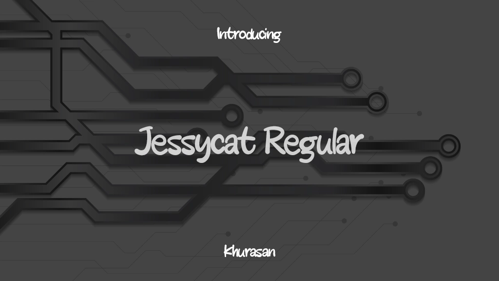 Jessycat Regular Font Sample Images  1