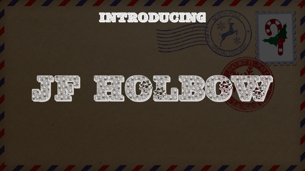 JF HolBow Font Sample Images  1