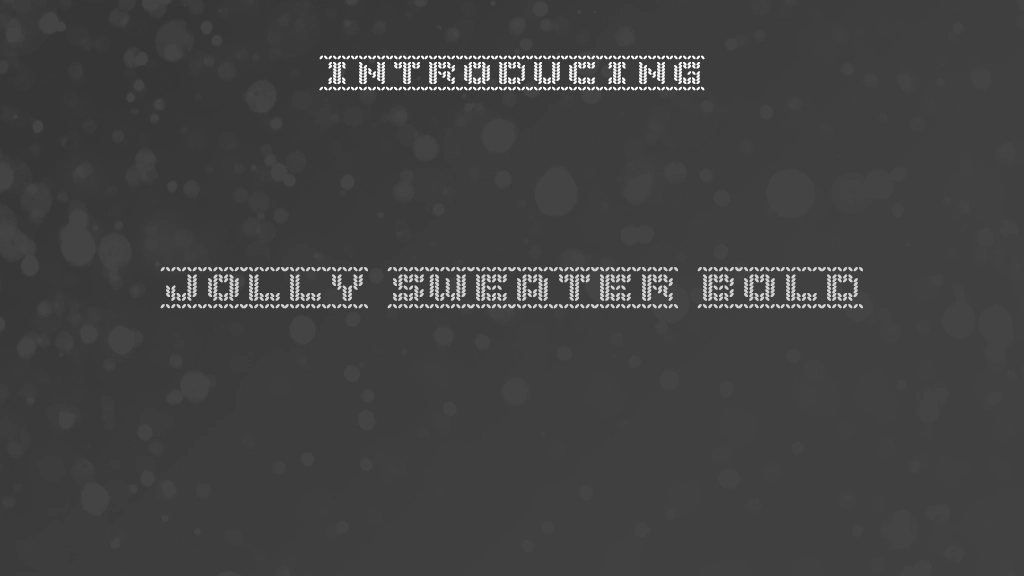 Jolly Sweater Bold Font Sample Images  1