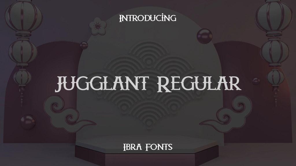 Jugglant Regular Font Sample Images  1