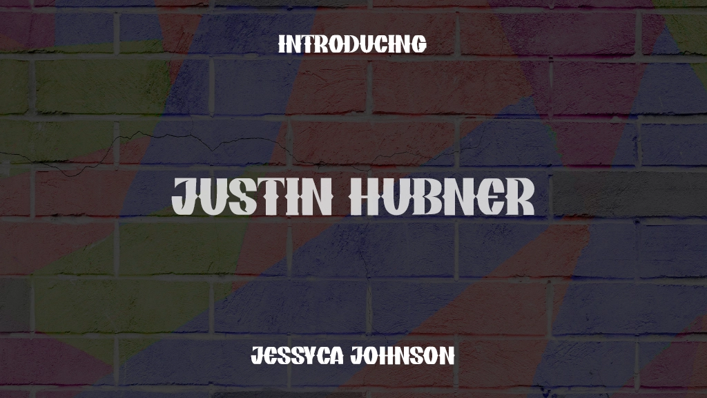 Justin Hubner - Personal Use Font Sample Images  1