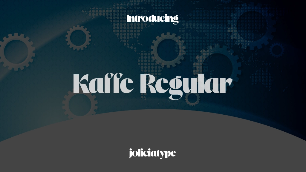 Kaffe Regular Font Sample Images  1