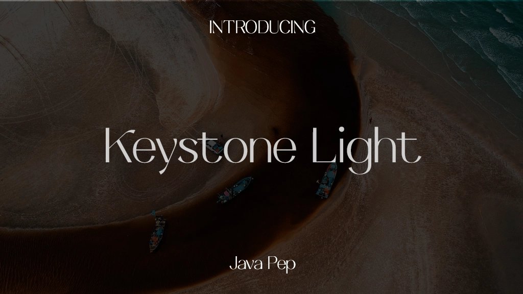 Keystone Light Font Sample Images  1