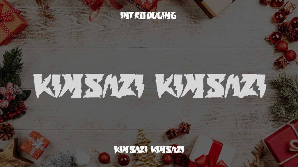 KIMSAZI KIMSAZI Font Sample Images  1