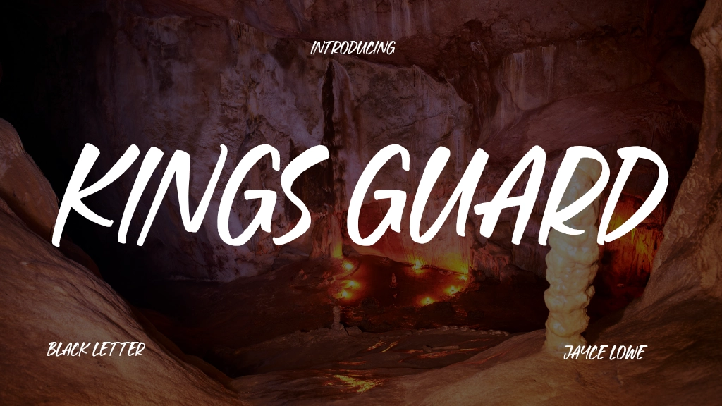 Kings Guard Font Sample Image 1