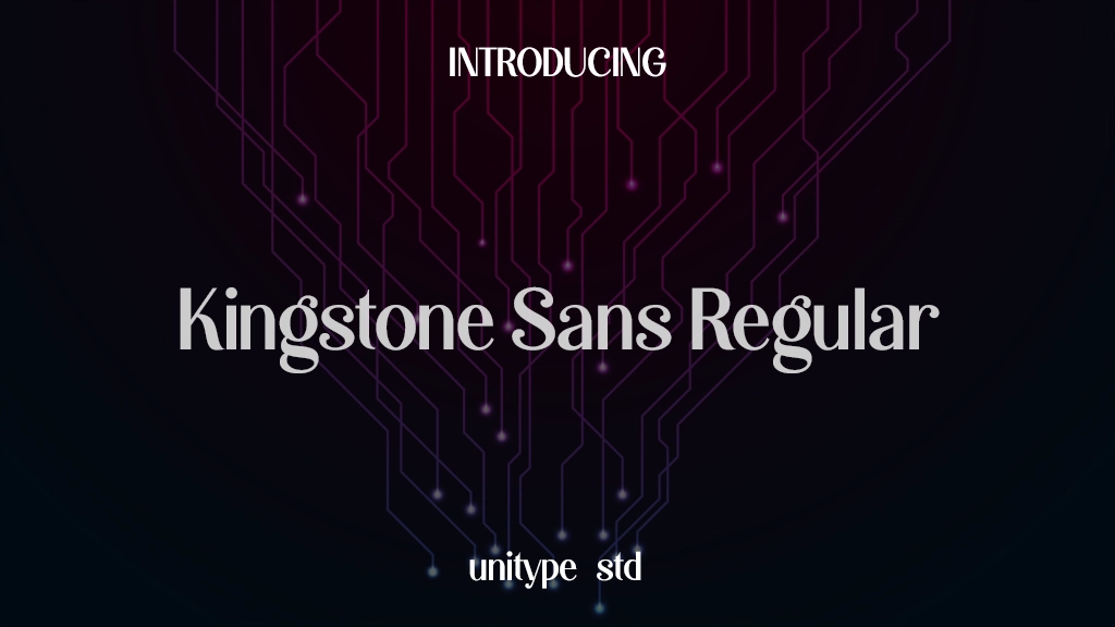 Kingstone Sans Regular Font Sample Images  1