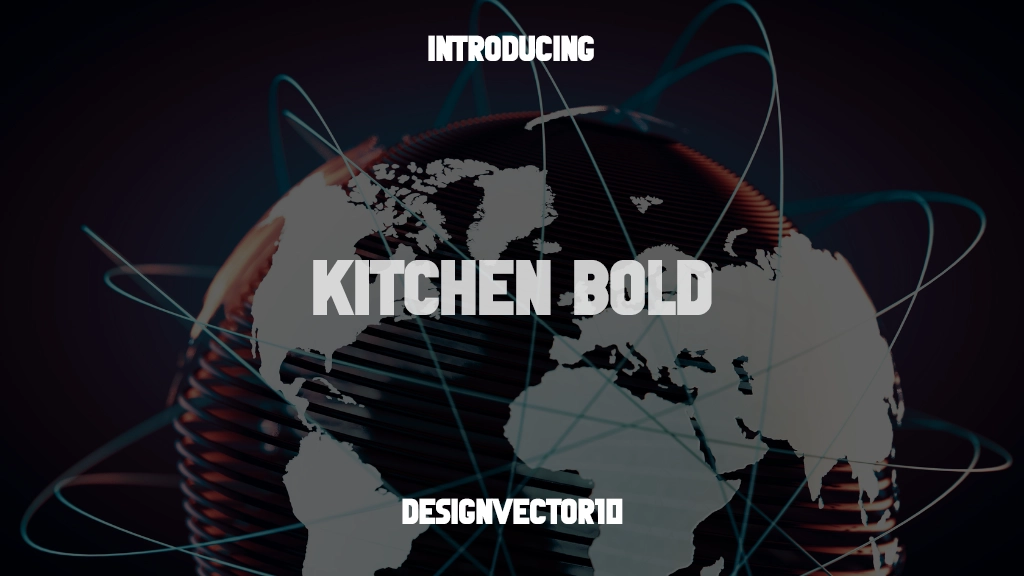 Kitchen Bold Font Sample Images  1