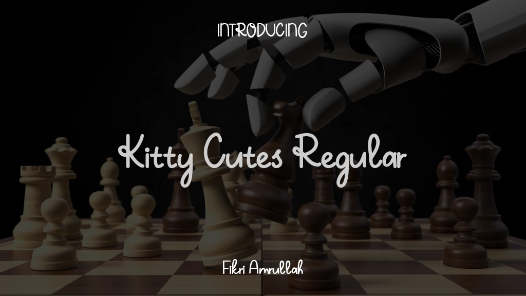 Kitty Cutes Regular Font Sample Images  1