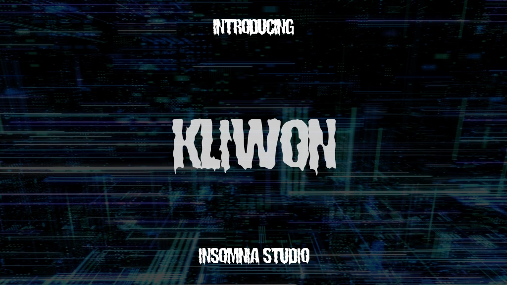 Kliwon Font Sample Images  1