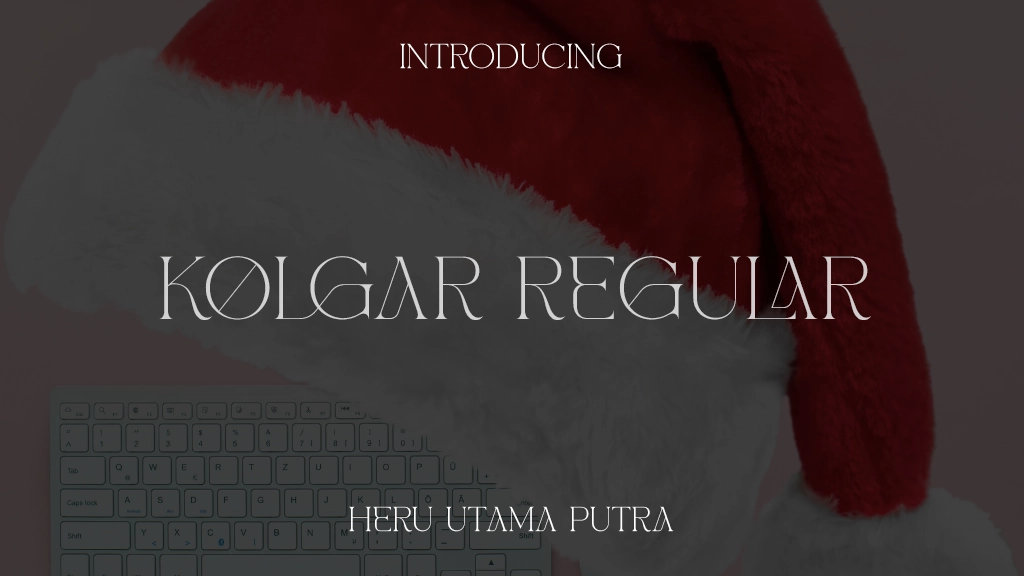 Kolgar Regular Font Sample Images  1