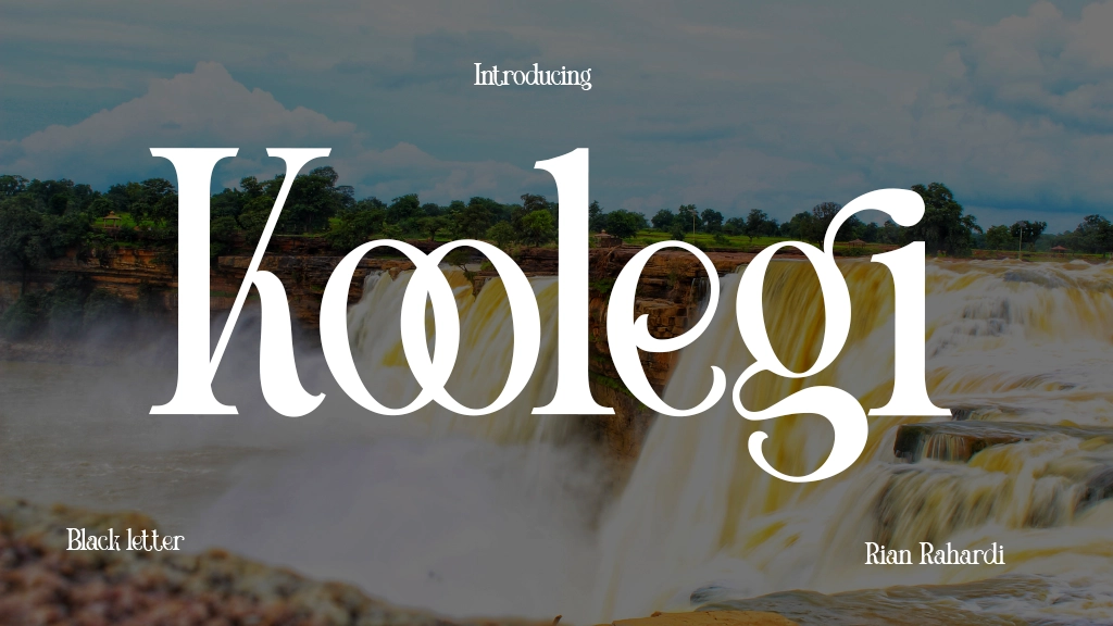 Koolegi Font Sample Image 1