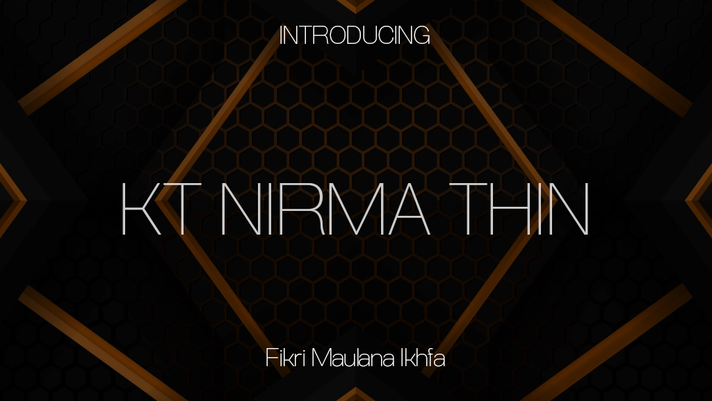 KT Nirma Thin Font Sample Images  1