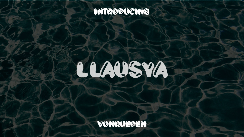 L Lausya Font Sample Images  1