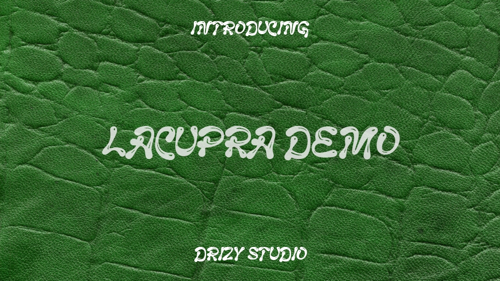 Lacupra Demo Font Sample Images  1