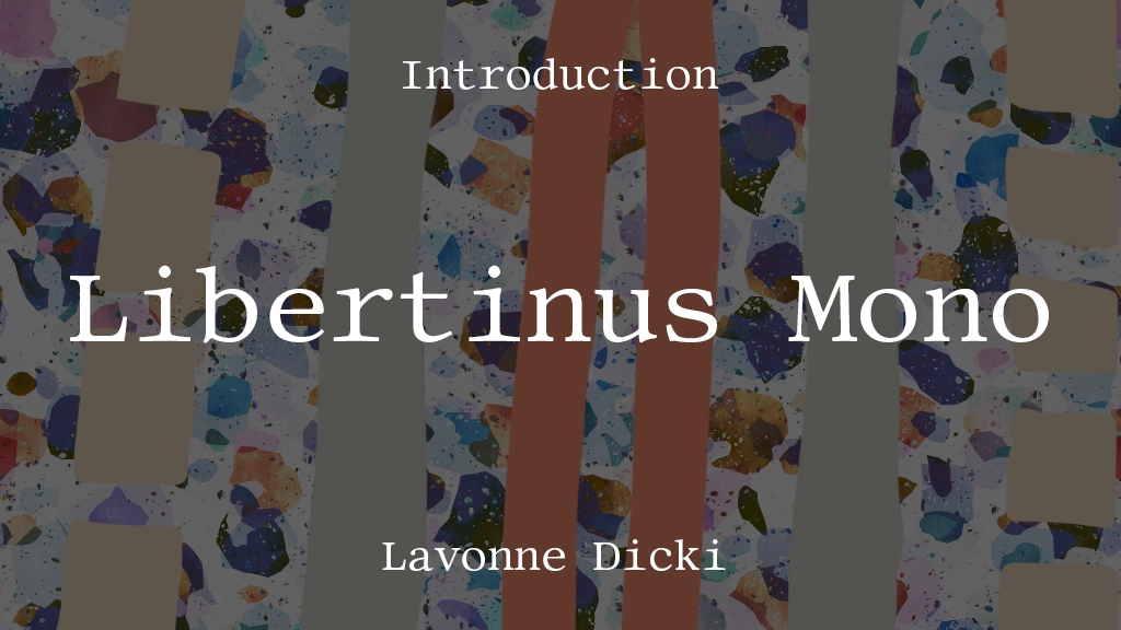 Libertinus Mono Font Sample Images  1