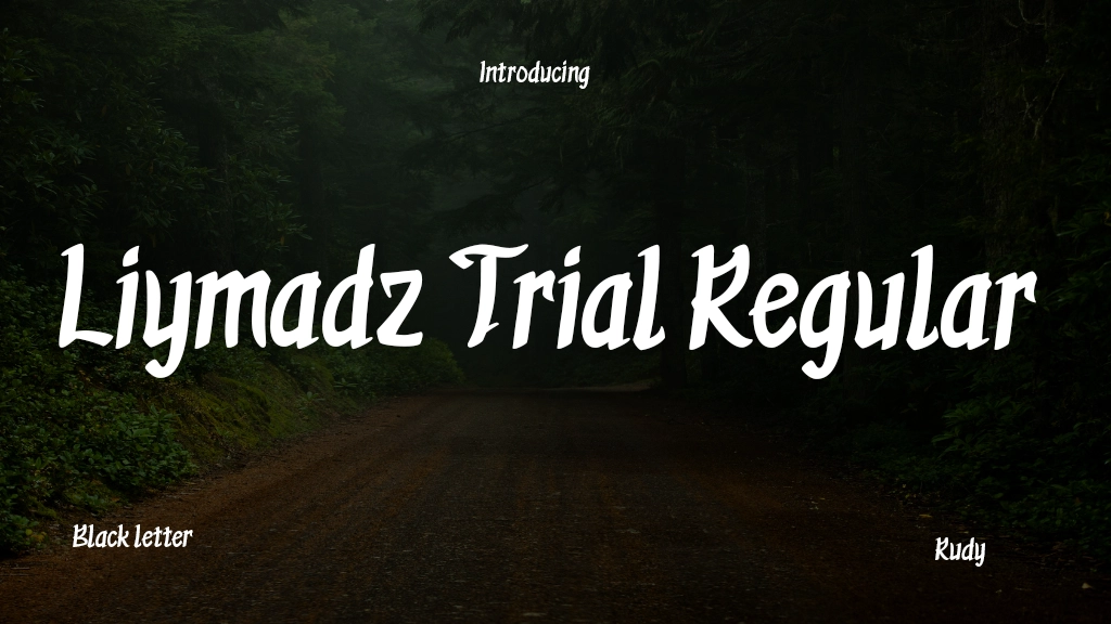 Liymadz Trial Regular Font Sample Image 1