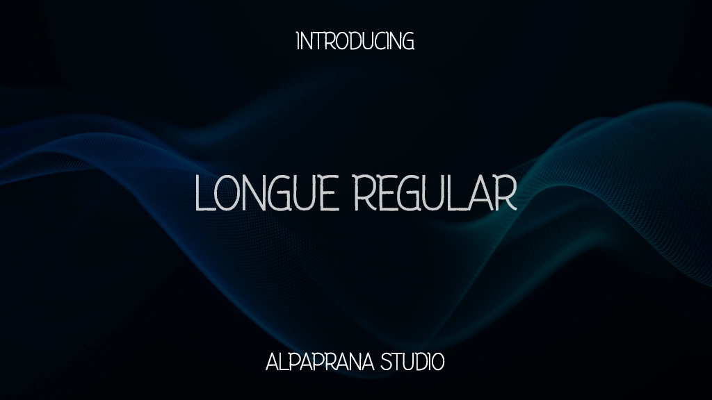 Longue Regular Font Sample Images  1