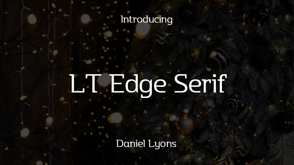 LT Edge Serif Font Sample Images  1