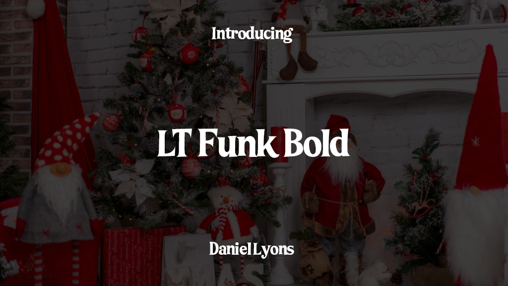 LT Funk Bold Font Sample Images  1