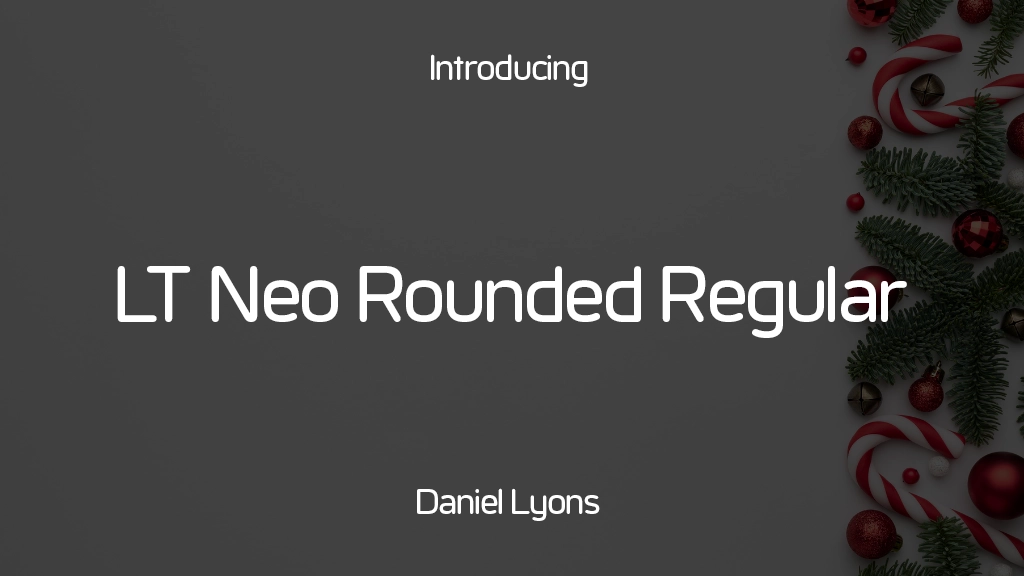 LT Neo Rounded Regular Font Sample Images  1