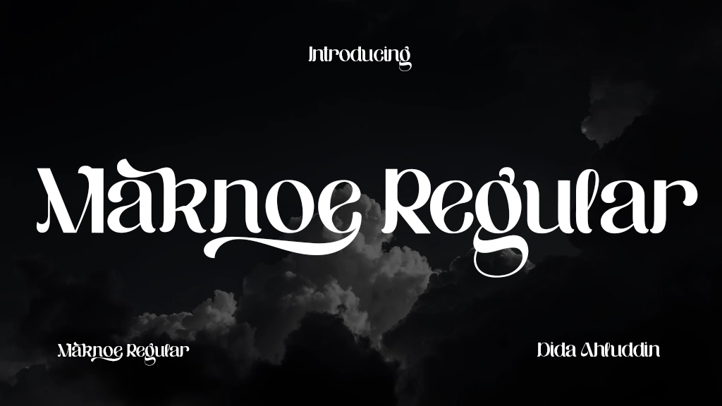 Maknoe Regular Font Sample Image 1