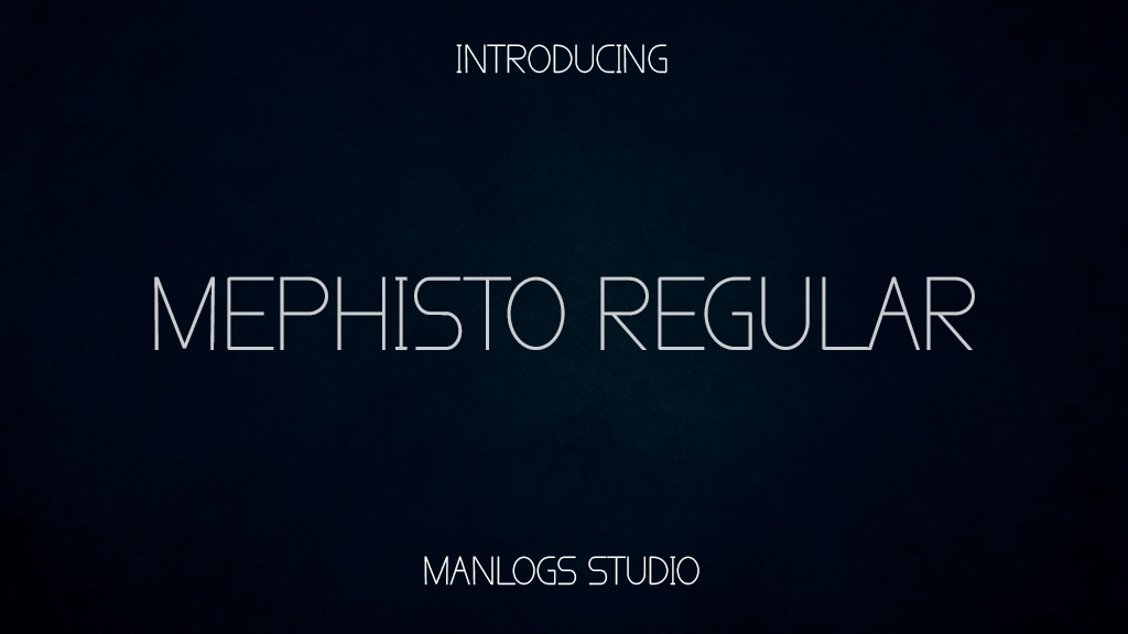 Mephisto Regular Font Sample Images  1