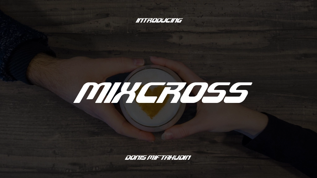 Mixcross Personal Immagini di esempio dei caratteri  1