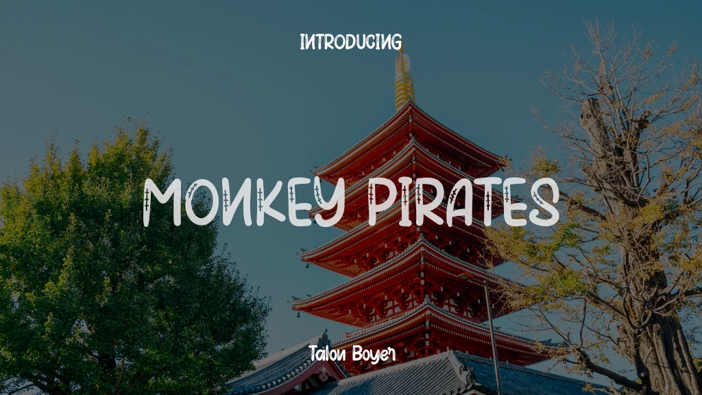 Monkey Pirates Font Sample Images  1