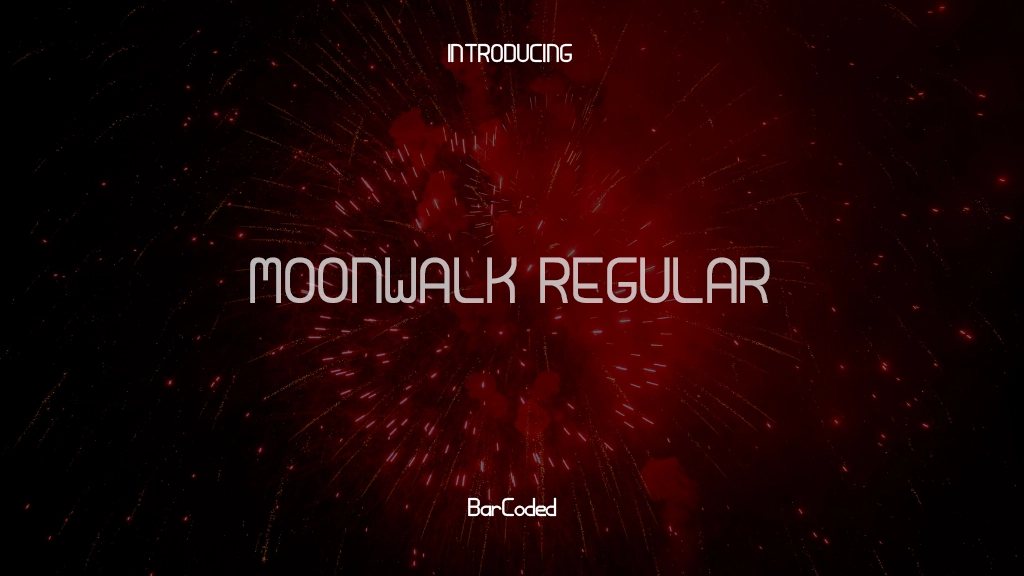 Moonwalk Regular Font Sample Images  1