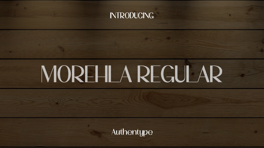 Morehla Regular Font Sample Images  1