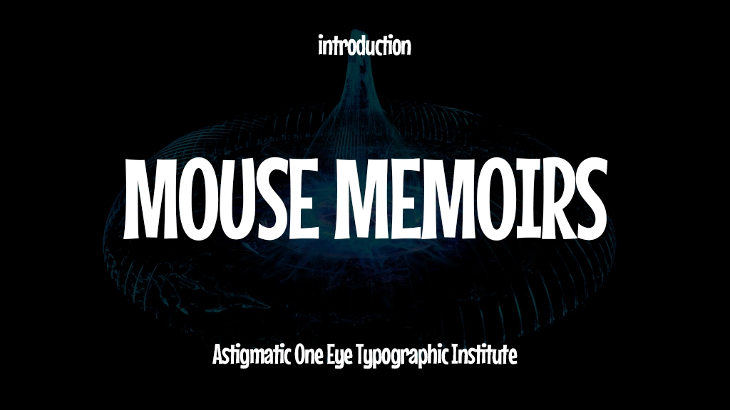 Mouse Memoirs Font Sample Image 1