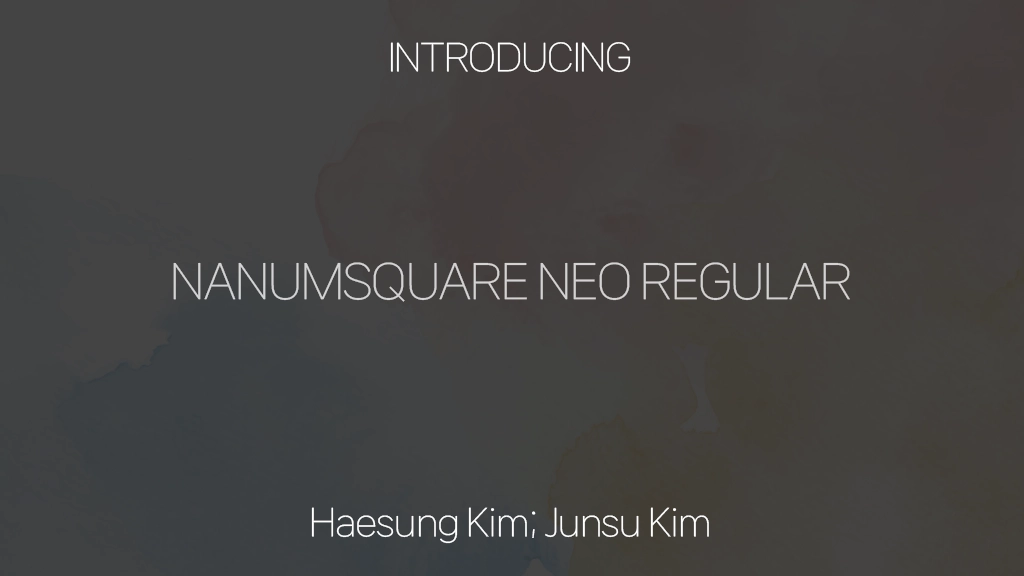 NanumSquare Neo Regular Font Sample Images  1