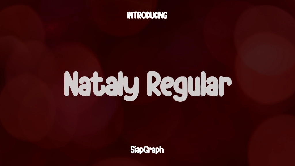 Nataly Regular Font Sample Images  1