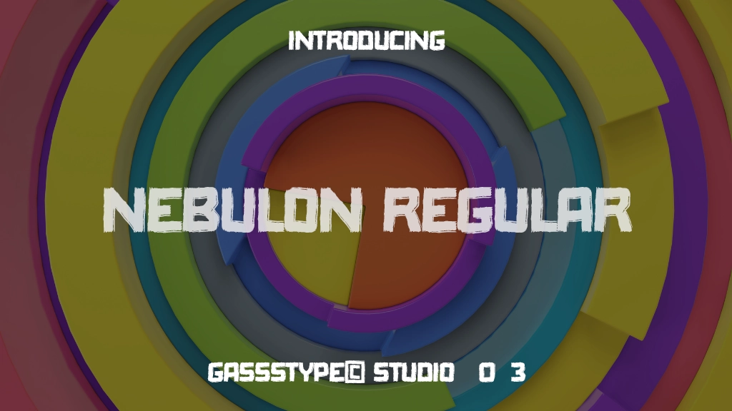 Nebulon Regular Font Sample Images  1