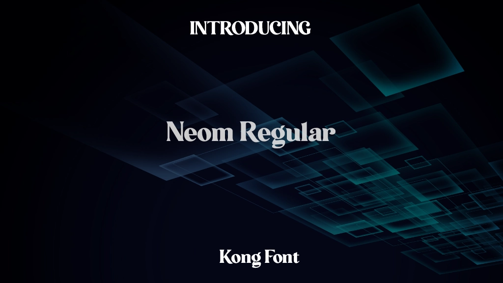 Neom Regular Font Sample Images  1