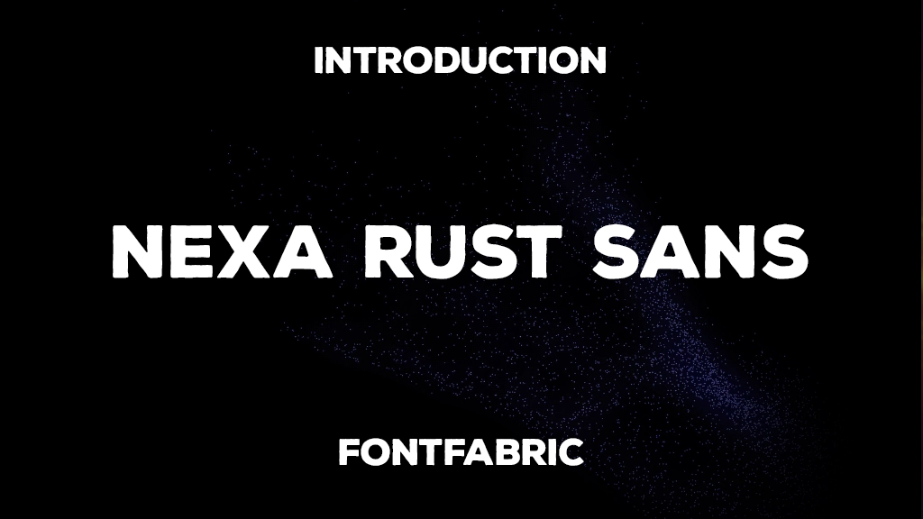 Nexa Rust Sans Font Sample Image 1