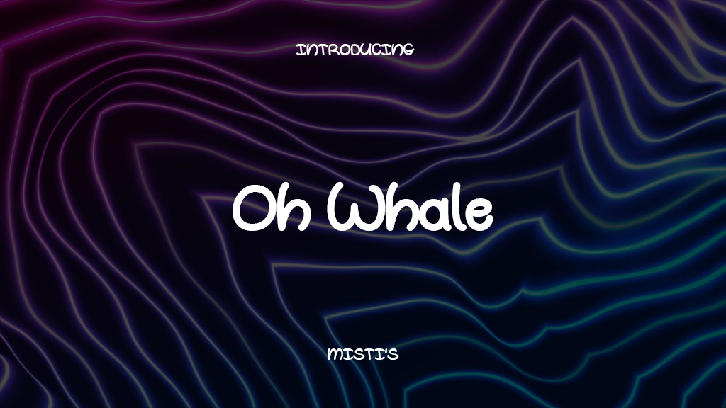 Oh Whale Font Sample Images  1