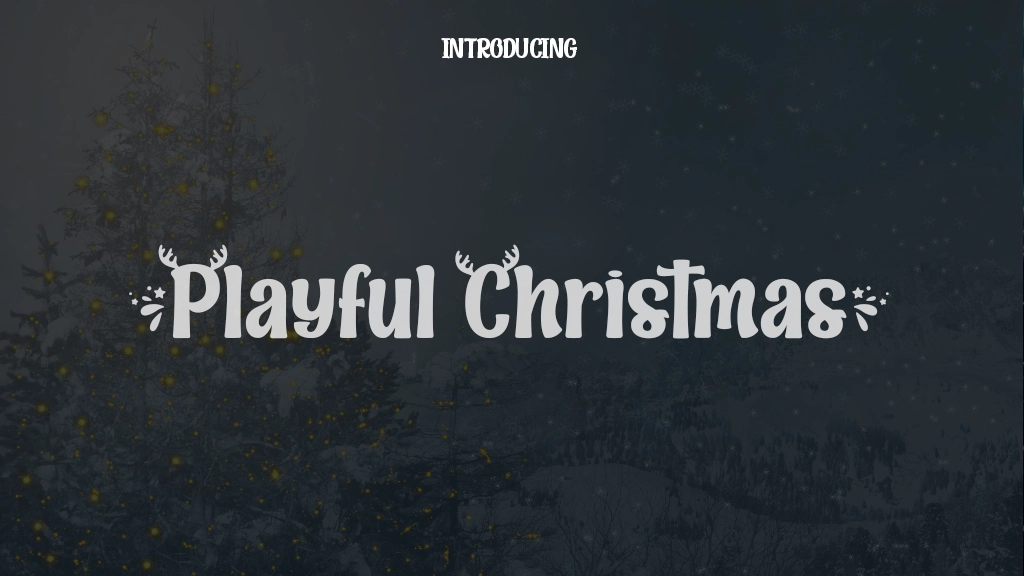 Playful Christmas Font Sample Images  1