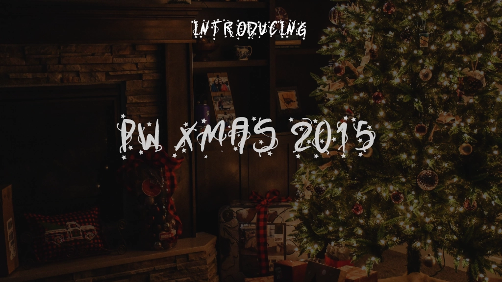 PW Xmas 2015 Font Sample Images  1