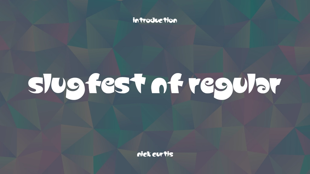 Slugfest NF Regular Font Sample Image 1