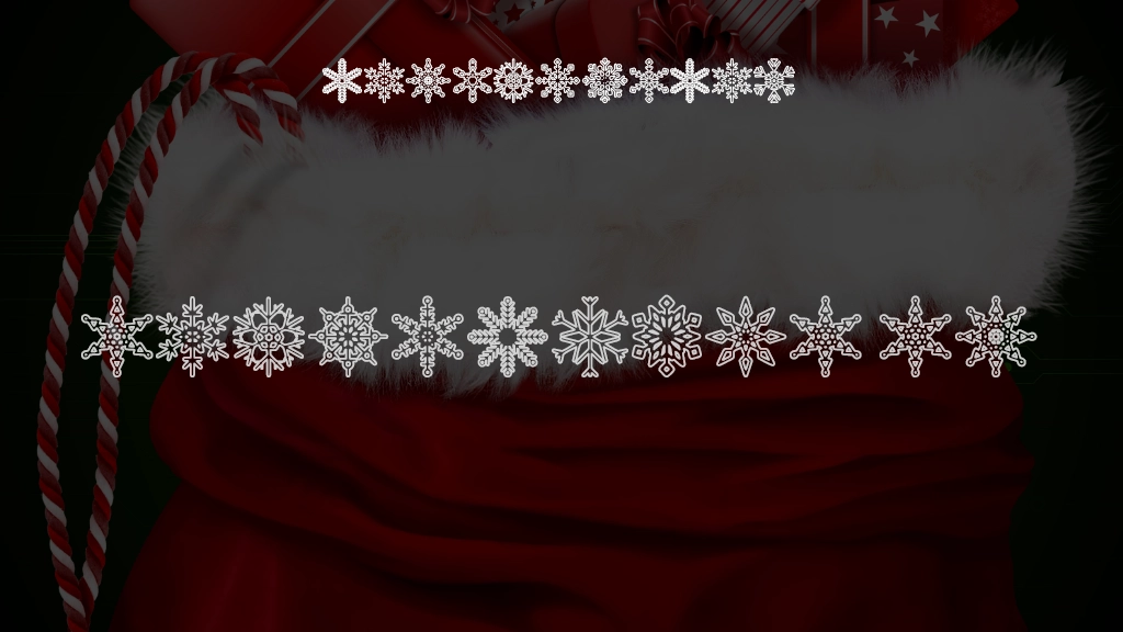 Snowflakes St Font Sample Images  1