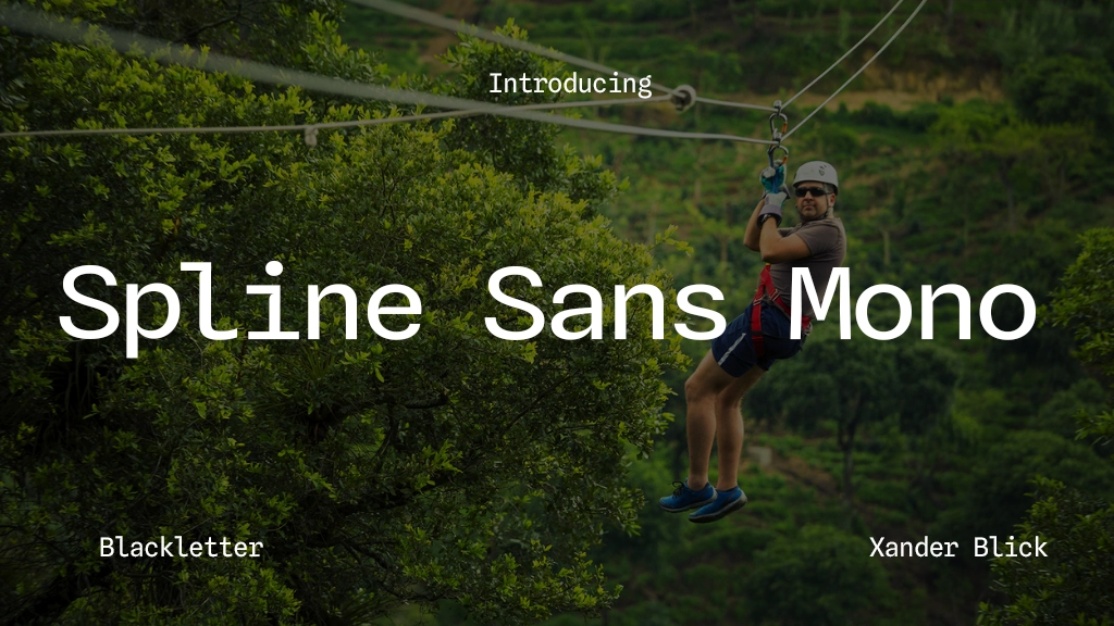 Spline Sans Mono Font Sample Image 1