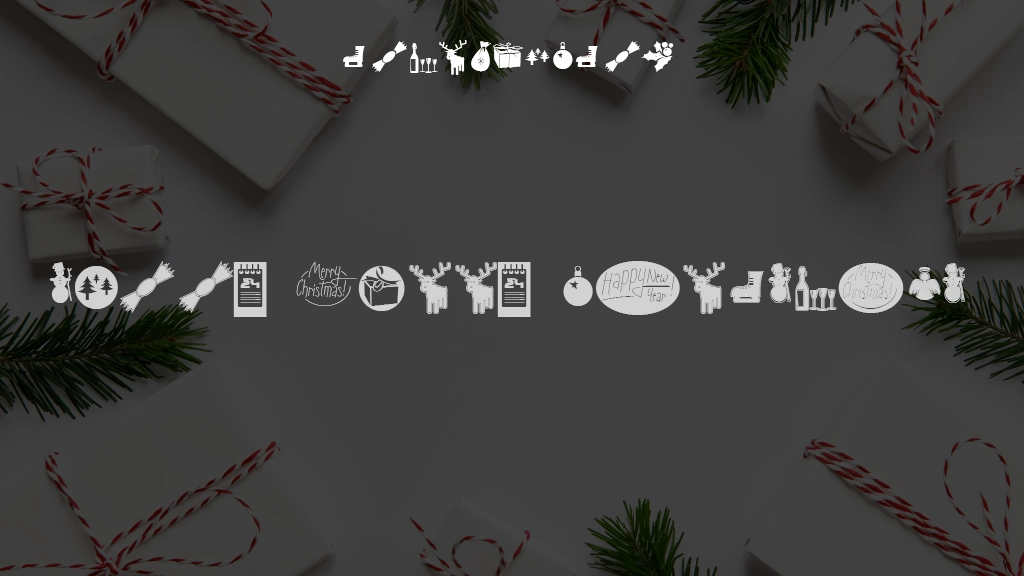 Sunny Merry Christmas Font Sample Images  1