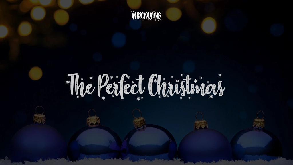 The Perfect Christmas Font Sample Images  1