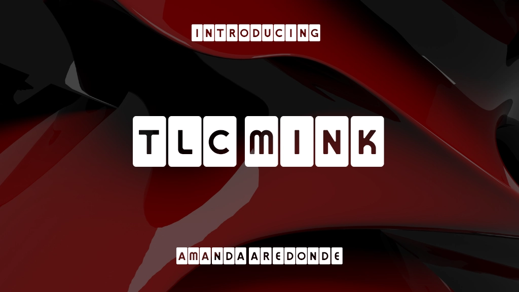 TLC Mink Font Sample Images  1