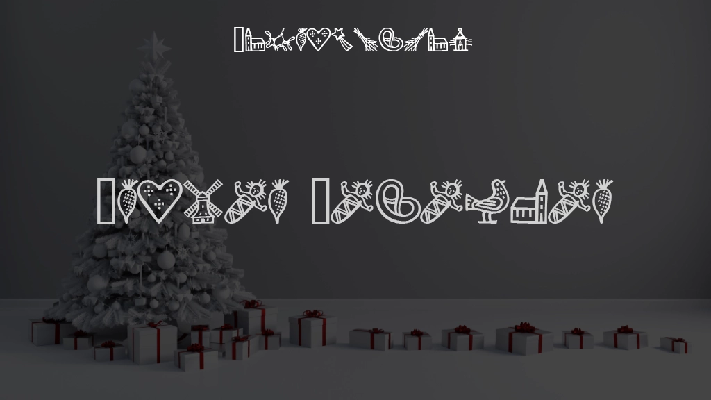 Troyer December Font Sample Images  1