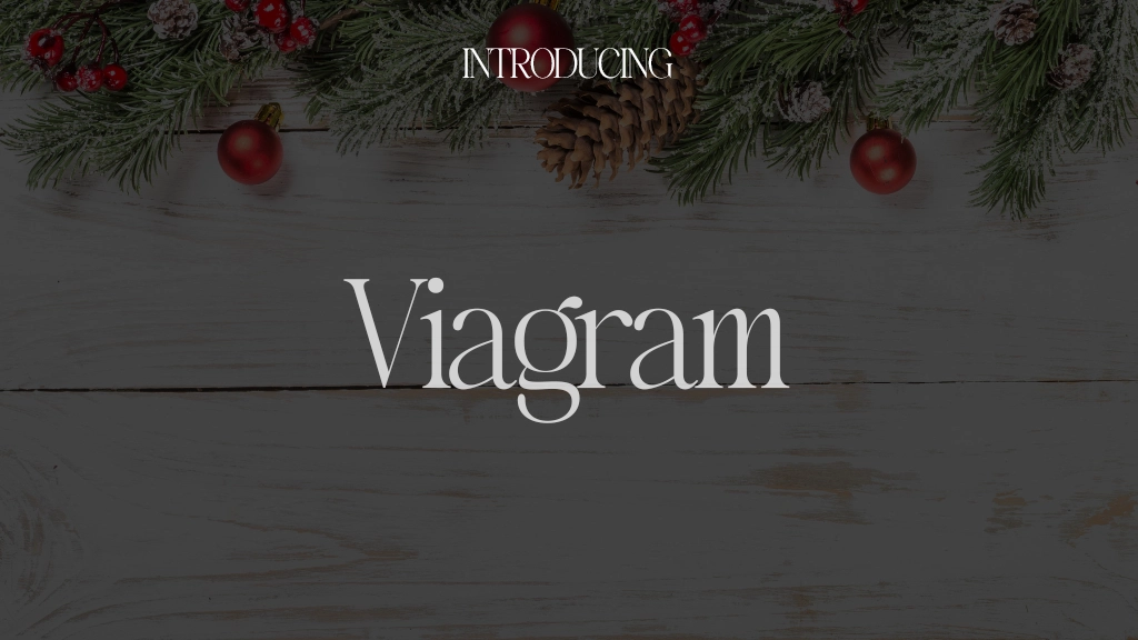 Viagram Font Sample Images  1