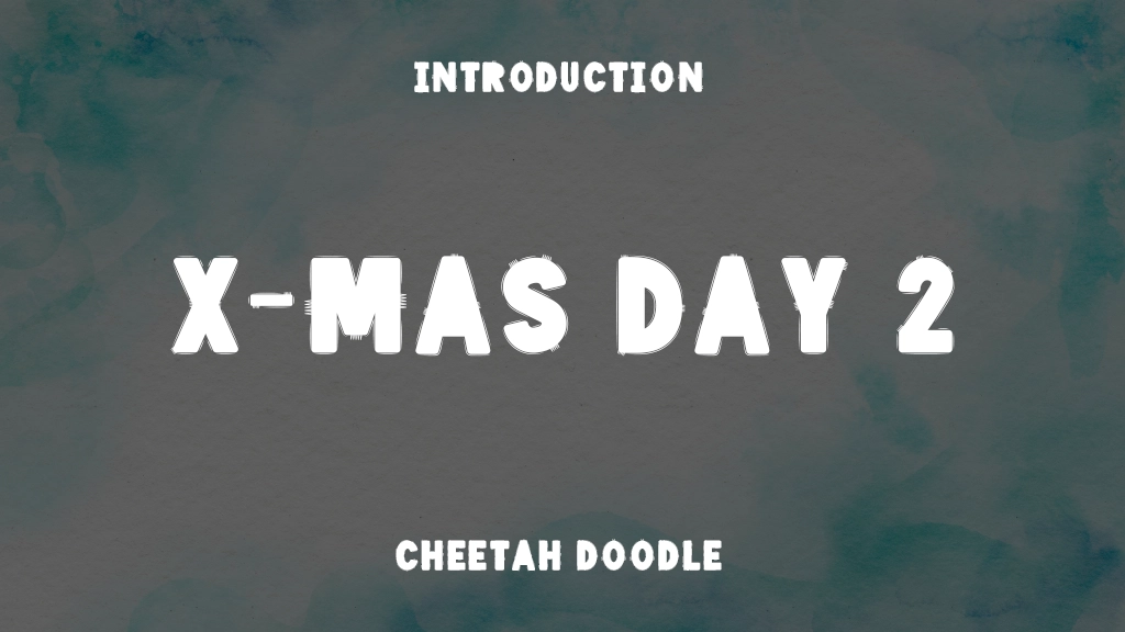 X-mas Day 2 Font Sample Images  1